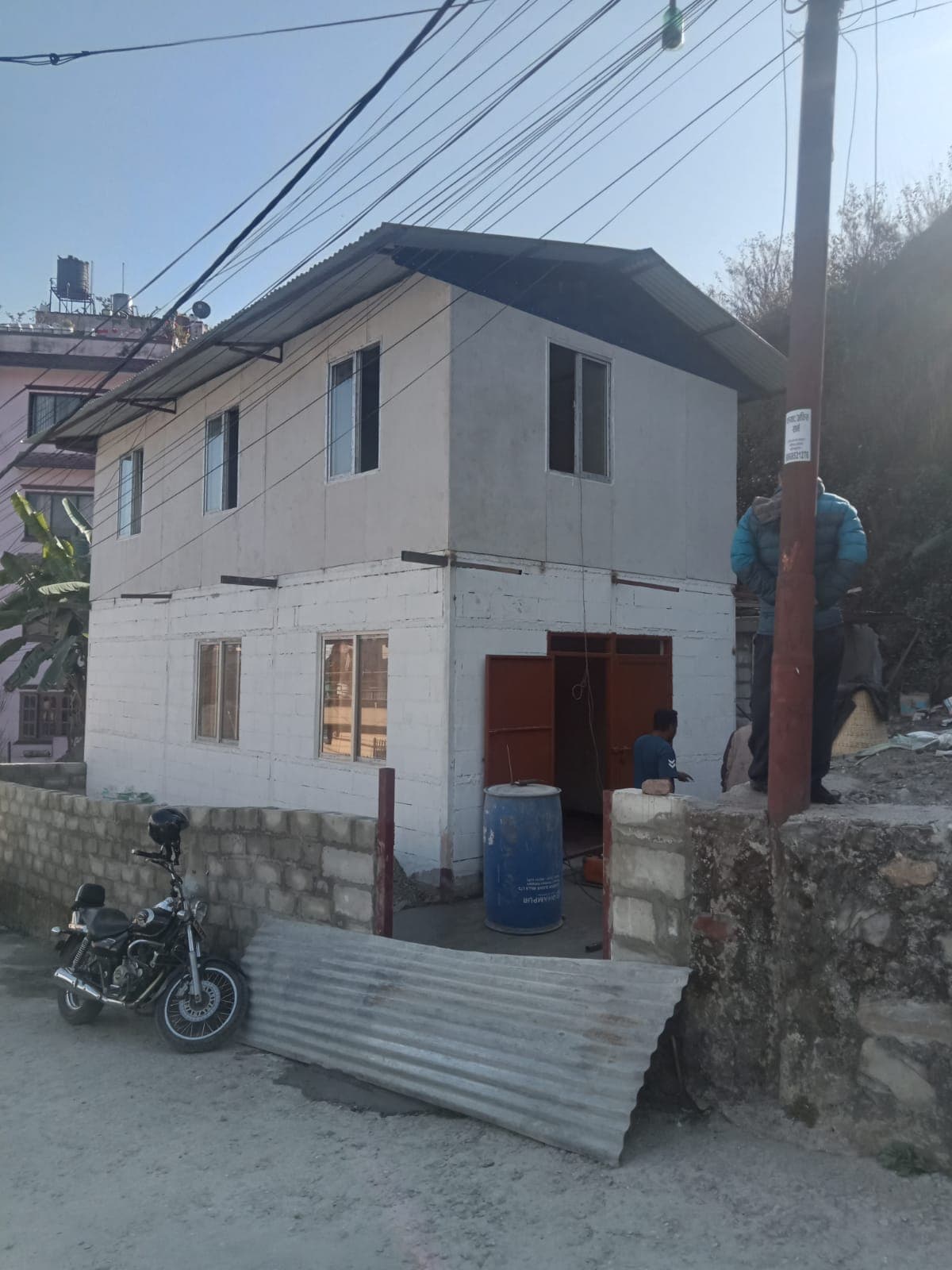 The completed Balaju Sabbath School classroom prepared for children.